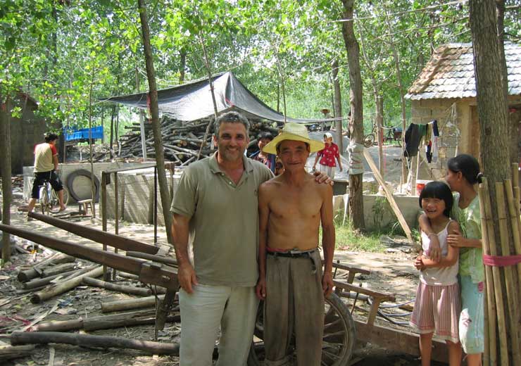 Small Poplar Rotary Producer, China Country Side