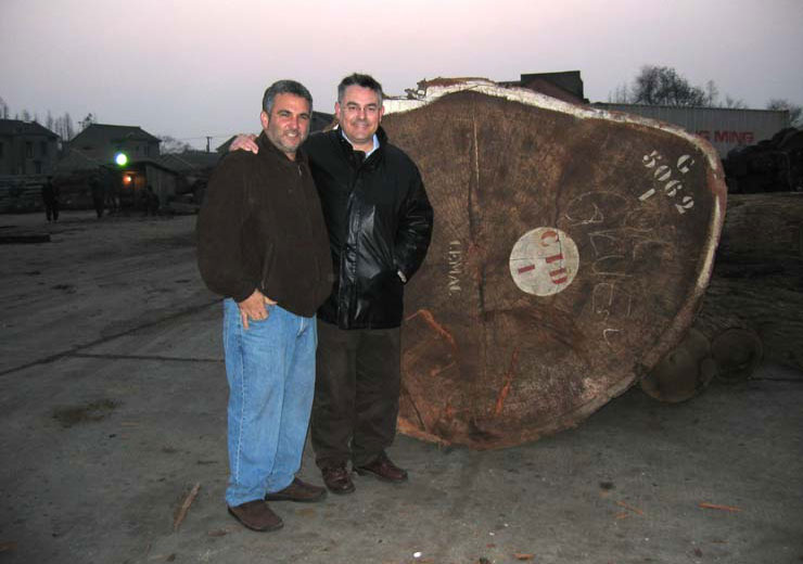 African Sapele at Spanish Customer's Mill